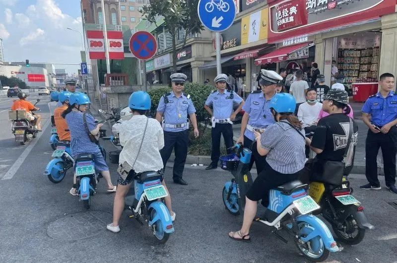 月日起長沙交警啟動共享電動自行車違法專項整治圖片